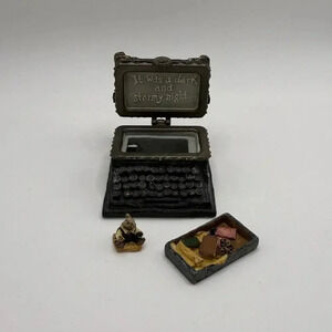 Boyds Uncle Bean's Treasure Box Wilson's Typewriter with Underwood Mcnibble 3E